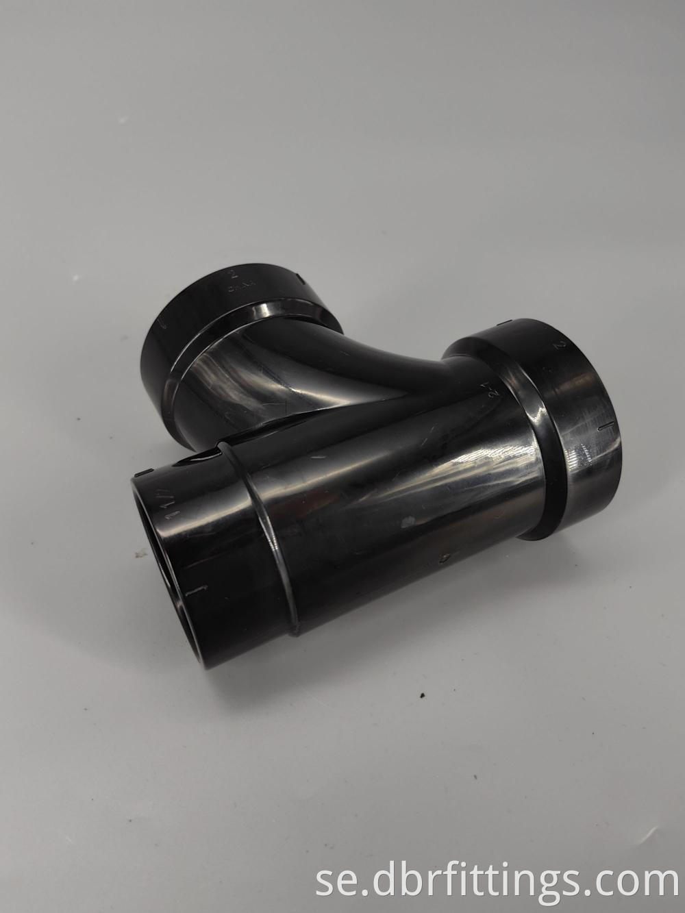 ABS fittings SANITARY TEE REDUCING for Water Treatment